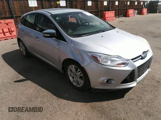 2012 Ford Focus SEL with VIN 1FAHP3M25CL176496, listed as a IAAI auction lot 41873156 with 199,027 mi miles. Bid and sale history available at carsss.com. Image 1.