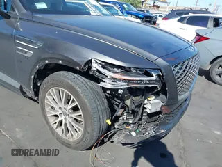 2021 Genesis GV80 with VIN KMUHB4SB8MU060882, listed as a IAAI auction lot 42011746 with Not Provided miles and . Bid and sale history available at DreamBid. Image 6.