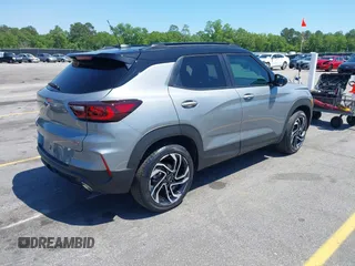 2025 Chevrolet TrailBlazer RS with VIN KL79MTSLXSB008647, listed as a IAAI auction lot 42121512 with 6,168 mi miles and . Bid and sale history available at DreamBid. Image 4.