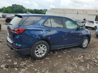 2022 Chevrolet Equinox LS with VIN 3GNAXHEV7NS160533, listed as a Copart auction lot 60914345 with 31,803 mi miles and Salvage title. Bid and sale history available at DreamBid. Image 3.