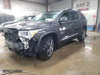 2017 GMC Acadia Denali with VIN 1GKKNXLS0HZ221691, listed as a Copart auction lot 48493525 with 91,932 mi miles and Salvage Title. Bid and sale history available at carsss.com. Image 1.