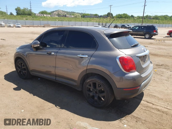 2016 FIAT 500X Trekking with VIN ZFBCFXCT7GP438562, listed as a Copart auction lot 60483465 with 160,991 mi miles and Salvage title. Bid and sale history available at DreamBid. Image 2.
