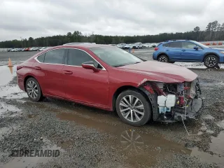 2021 Lexus ES with VIN 58ACZ1B13MU095249, listed as a Copart auction lot 45303775 with 107,799 mi miles and Salvage Title. Bid and sale history available at carsss.com. Image 4.