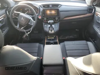 2022 Honda CR-V Touring with VIN 2HKRW2H95NH649730, listed as a Copart auction lot 48312955 with 2,490 mi miles and Salvage Title. Bid and sale history available at carsss.com. Image 8.