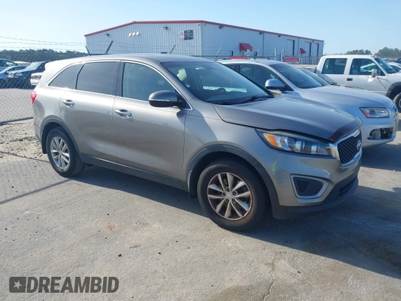 2018 Kia Sorento LX with VIN 5XYPG4A35JG417927, listed as a IAAI auction lot 42153693 with 75,971 mi miles. Bid and sale history available at carsss.com. Image 1.