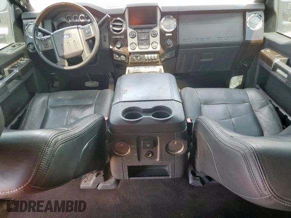 2015 Ford F-350 Lariat with VIN 1FT8W3DT1FEC78179, listed as a Copart auction lot 66496905 with 221,280 mi miles and Salvage title. Bid and sale history available at DreamBid. Image 8.
