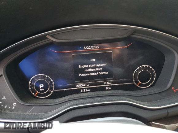 2018 Audi Q5 Premium with VIN WA1ANAFY3J2044356, listed as a Copart auction lot 57860505 with 100,341 mi miles and Salvage title. Bid and sale history available at DreamBid. Image 9.