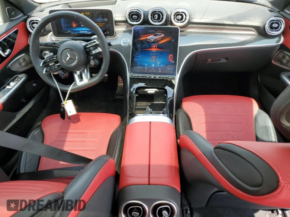 2023 Mercedes-Benz C 43 AMG with VIN W1KAF8HB5PR123506, listed as a Copart auction lot 62749924 with 4,243 mi miles and Salvage Title. Bid and sale history available at DreamBid. Image 8.