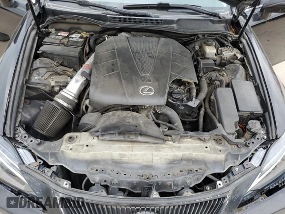 2007 Lexus IS 350 with VIN JTHBE262275015464, listed as a Copart auction lot 55032655 with 157,648 mi miles and Salvage Title. Bid and sale history available at DreamBid. Image 11.