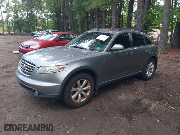 2005 Infiniti FX with VIN JNRAS08UX5X105553, listed as a IAAI auction lot 42732408 with 206,222 mi miles and . Bid and sale history available at DreamBid. Image 2.