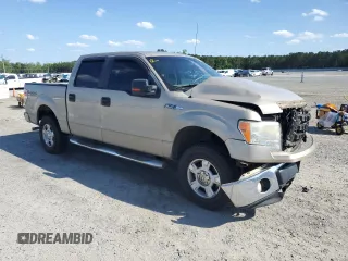 2010 Ford F-150 XL with VIN 1FTFW1EV7AFB20105, listed as a Copart auction lot 57966625 with 306,781 mi miles and Salvage title. Bid and sale history available at DreamBid. Image 4.