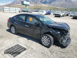 2018 Nissan Sentra S z VIN 3N1AB7AP9JY271006, wystawiony jako Copart lot #54979375 z przebiegiem 78 100 mil mil oraz Szkoda całkowita • Salvage title. Historia ofert i sprzedaży dostępna na DreamBid. Obrazek 4.