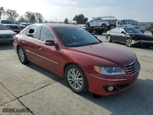 2011 Hyundai Azera Limited with VIN KMHFC4DF5BA552545, listed as a Copart auction lot 84218034 with 101,747 mi miles and Salvage Title. Bid and sale history available at carsss.com. Image 4.