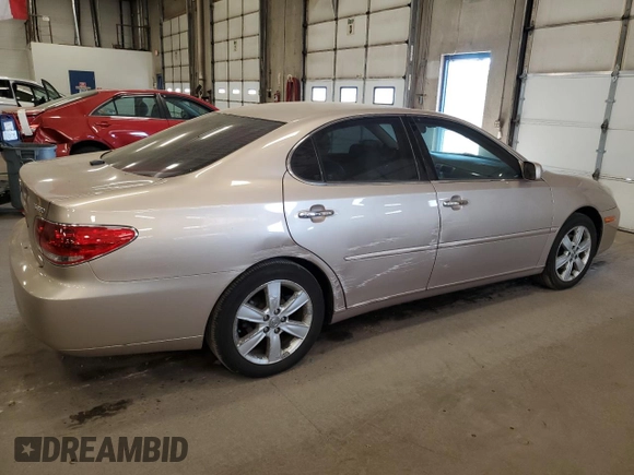2006 Lexus ES 350 with VIN JTHBA30G665173942, listed as a Copart auction lot 56670715 with 126,292 mi miles and Salvage Title. Bid and sale history available at DreamBid. Image 3.