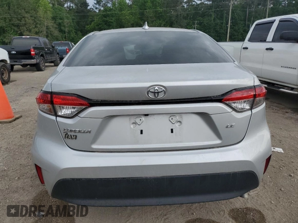 2023 Toyota Corolla LE z VIN 5YFB4MDE1PP058192, wystawiony jako Copart lot #53800485 z przebiegiem 8 187 mil mil oraz Szkoda całkowita • Salvage title. Historia ofert i sprzedaży dostępna na DreamBid. Obrazek 6.