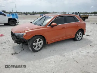 2021 Audi Q3 Premium with VIN WA1AUCF35M1124724, listed as a Copart auction lot 47537175 with Not provided miles and Non repairable. Bid and sale history available at DreamBid. Image 1.