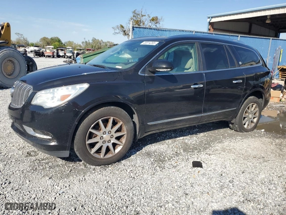 2017 Buick Enclave Leather with VIN 5GAKRBKD7HJ123666, listed as a Copart auction lot 45814265 with 219,549 mi miles and Salvage Title. Bid and sale history available at carsss.com. Image 1.