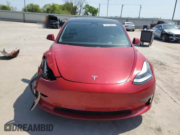 2021 Tesla Model 3 Standard Range Plus with VIN 5YJ3E1EA7MF915053, listed as a Copart auction lot 51172815 with 69,303 mi miles and Salvage Title. Bid and sale history available at DreamBid. Image 5.