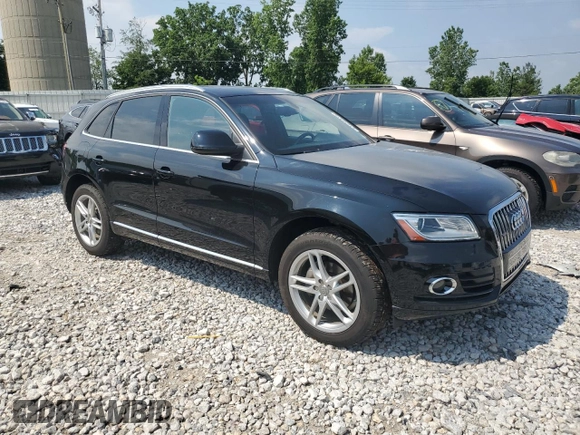 2014 Audi Q5 Premium Plus with VIN WA1LFAFP3EA092593, listed as a Copart auction lot 61636415 with 105,761 mi miles and Clean title. Bid and sale history available at DreamBid. Image 4.