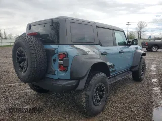 2023 Ford Bronco Raptor with VIN 1FMEE5JR9PLC09582, listed as a Copart auction lot 55841805 with 873 mi miles and Salvage Title. Bid and sale history available at DreamBid. Image 3.