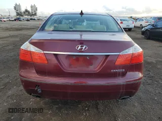2011 Hyundai Genesis with VIN KMHGC4DE2BU118559, listed as a Copart auction lot 42318225 with 120,310 mi miles and Salvage Title. Bid and sale history available at carsss.com. Image 6.