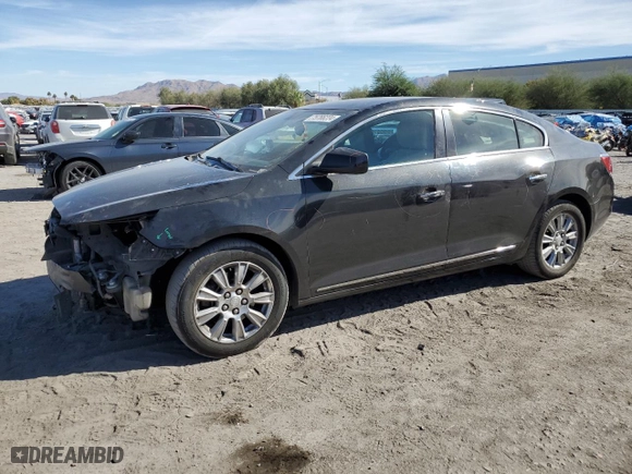 2012 Buick LaCrosse Convenience with VIN 1G4GB5E33CF367318, listed as a Copart auction lot 75766224 with 162,807 mi miles and Salvage Title. Bid and sale history available at carsss.com. Image 1.