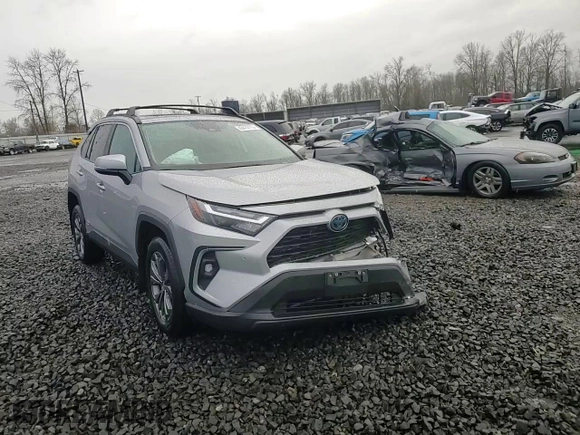 2024 Toyota RAV4 Hybrid XLE Premium with VIN 2T3B6RFV6RW066043, listed as a Copart auction lot 43470115 with 9,454 mi miles and Salvage Title. Bid and sale history available at DreamBid. Image 11.