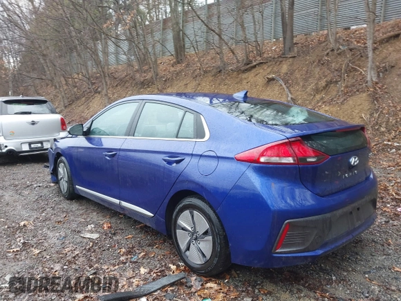2022 Hyundai Ioniq SE with VIN KMHC75LC3NU269519, listed as a IAAI auction lot 41846909 with 24,343 mi miles and . Bid and sale history available at DreamBid. Image 3.