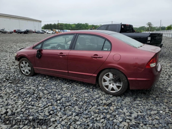 2009 Honda Civic LX z VIN 2HGFA16599H545009, wystawiony jako Copart lot #56104405 z przebiegiem Nie podano mil oraz Szkoda całkowita • Salvage title. Historia ofert i sprzedaży dostępna na DreamBid. Obrazek 2.