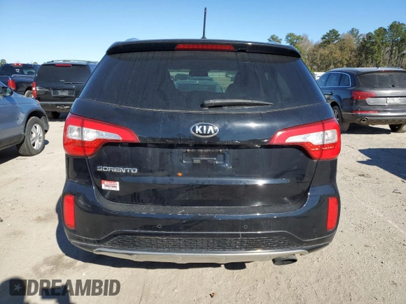 2015 Kia Sorento SX Limited with VIN 5XYKW4A75FG613468, listed as a Copart auction lot 82722313 with 149,001 mi miles and Salvage Title. Bid and sale history available at carsss.com. Image 6.