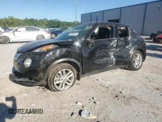 2016 Nissan Juke S with VIN JN8AF5MRXGT607545, listed as a Copart auction lot 49230345 with 135,392 mi miles and Salvage Title. Bid and sale history available at carsss.com. Image 1.