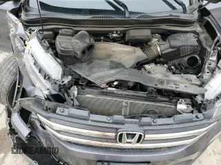 2018 Honda Pilot EX-L with VIN 5FNYF6H57JB017756, listed as a Copart auction lot 44122985 with 78,170 mi miles and Salvage Title. Bid and sale history available at carsss.com. Image 13.