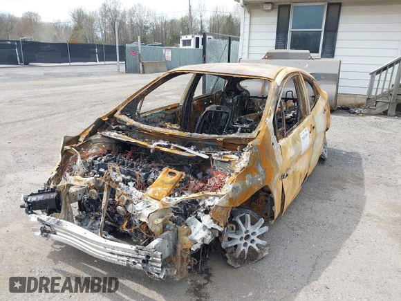 2021 Toyota Prius LE with VIN JTDKAMFPXM3180612, listed as a IAAI auction lot 39151391 with Not Provided miles and . Bid and sale history available at DreamBid. Image 6.
