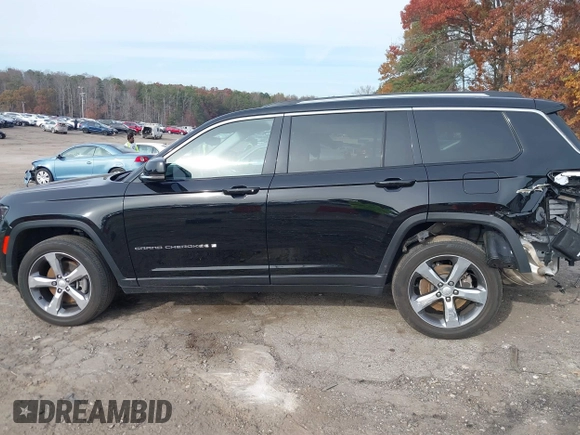 2022 Jeep Grand Cherokee Limited with VIN 1C4RJJBG8N8521335, listed as a IAAI auction lot 41010211 with 45,047 mi miles and . Bid and sale history available at DreamBid. Image 15.