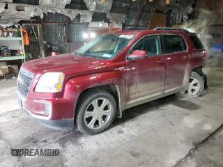 2017 GMC Terrain SLE with VIN 2GKFLTE37H6186164, listed as a Copart auction lot 47924765 with 56,129 mi miles and Salvage Title. Bid and sale history available at carsss.com. Image 1.