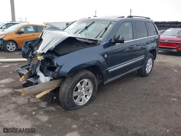 2009 Jeep Grand Cherokee Limited with VIN 1J8HR58P89C542314, listed as a IAAI auction lot 41880894 with 103,032 mi miles. Bid and sale history available at carsss.com. Image 2.