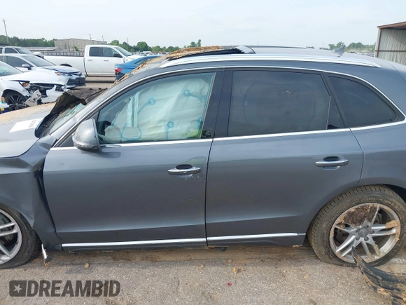 2015 Audi Q5 Premium Plus with VIN WA1LFAFP8FA064693, listed as a IAAI auction lot 42423638 with 122,177 mi miles and . Bid and sale history available at DreamBid. Image 14.