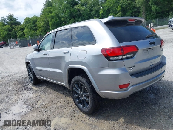 2021 Jeep Grand Cherokee Freedom with VIN 1C4RJFAG6MC675620, listed as a IAAI auction lot 42435958 with 33,389 mi miles and . Bid and sale history available at DreamBid. Image 3.