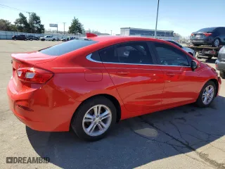 2018 Chevrolet Cruze LT with VIN 1G1BE5SM1J7159652, listed as a Copart auction lot 49262245 with 114,950 mi miles and Salvage Title. Bid and sale history available at carsss.com. Image 3.