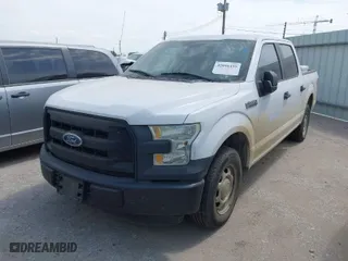 2015 Ford F-150 XL with VIN 1FTEW1CF2FKF14973, listed as a IAAI auction lot 42046499 with 176,422 mi miles. Bid and sale history available at carsss.com. Image 2.