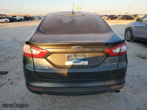 2016 Ford Fusion Energi SE Luxury with VIN 3FA6P0PU4GR209885, listed as a Copart auction lot 82444844 with 0 mi miles and Salvage Title. Bid and sale history available at carsss.com. Image 6.