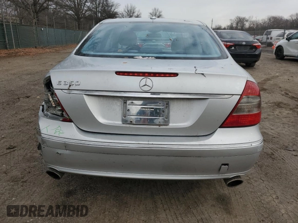 2007 Mercedes-Benz E-Class 3.5L with VIN WDBUF56X17B120288, listed as a Copart auction lot 42972605 with 208,635 mi miles and Salvage Title. Bid and sale history available at carsss.com. Image 6.