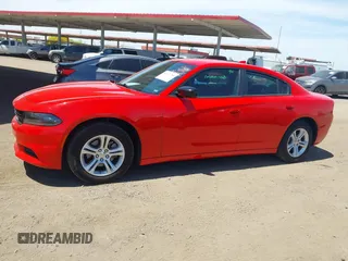 2023 Dodge Charger SXT with VIN 2C3CDXBG6PH531430, listed as a IAAI auction lot 42164798 with 49,543 mi miles. Bid and sale history available at carsss.com. Image 14.