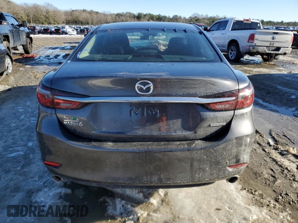 2021 Mazda 6 Sport with VIN JM1GL1UM7M1610745, listed as a Copart auction lot 88532305 with 61,325 mi miles and Salvage Title. Bid and sale history available at carsss.com. Image 6.
