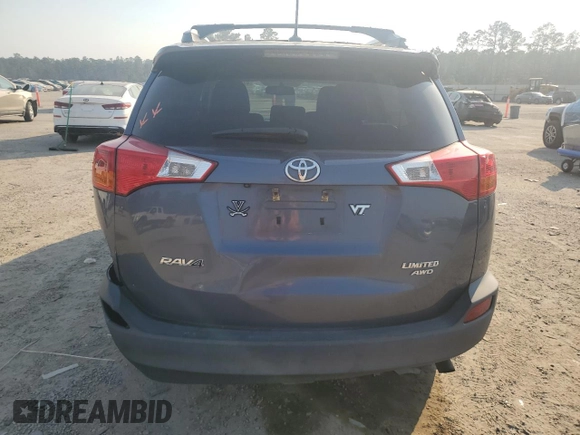 2013 Toyota RAV4 Limited with VIN 2T3DFREV1DW090009, listed as a Copart auction lot 47196775 with 157,804 mi miles and Salvage Title. Bid and sale history available at carsss.com. Image 6.