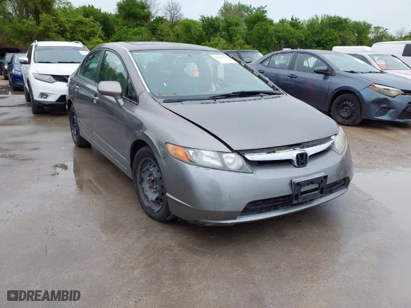 2007 Honda Civic Sdn EX with VIN 1HGFA16807L121843, listed as a IAAI auction lot 41968340 with 101,206 mi miles. Bid and sale history available at carsss.com. Image 1.