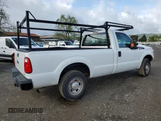 2014 Ford Super Duty F-250 SRW XL with VIN 1FTBF2A61EEB66169, listed as a Copart auction lot 49995335 with 122,399 mi miles and Salvage Title. Bid and sale history available at carsss.com. Image 3.