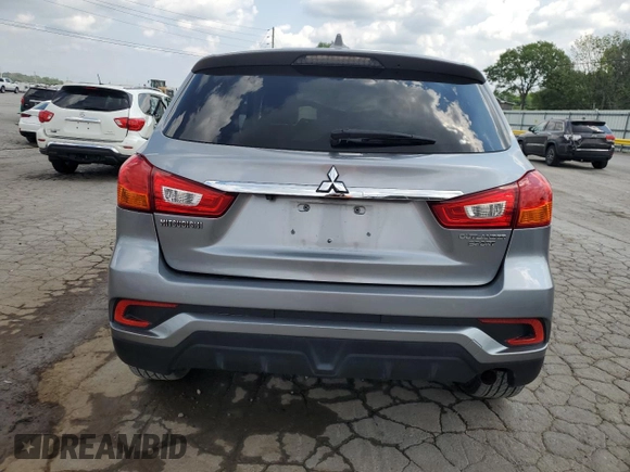2018 Mitsubishi Outlander ES with VIN JA4AP3AU1JZ011468, listed as a Copart auction lot 62580455 with 123,404 mi miles and Salvage title. Bid and sale history available at DreamBid. Image 6.