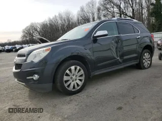 2011 Chevrolet Equinox LTZ with VIN 2CNFLGEC2B6358929, listed as a Copart auction lot 45125315 with 159,867 mi miles and Salvage Title. Bid and sale history available at carsss.com. Image 1.
