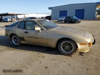 1984 Porsche 944 with VIN WP0AA0946EN456540, listed as a Copart auction lot 85208444 with 84,468 mi miles and Clean Title. Bid and sale history available at carsss.com. Image 4.